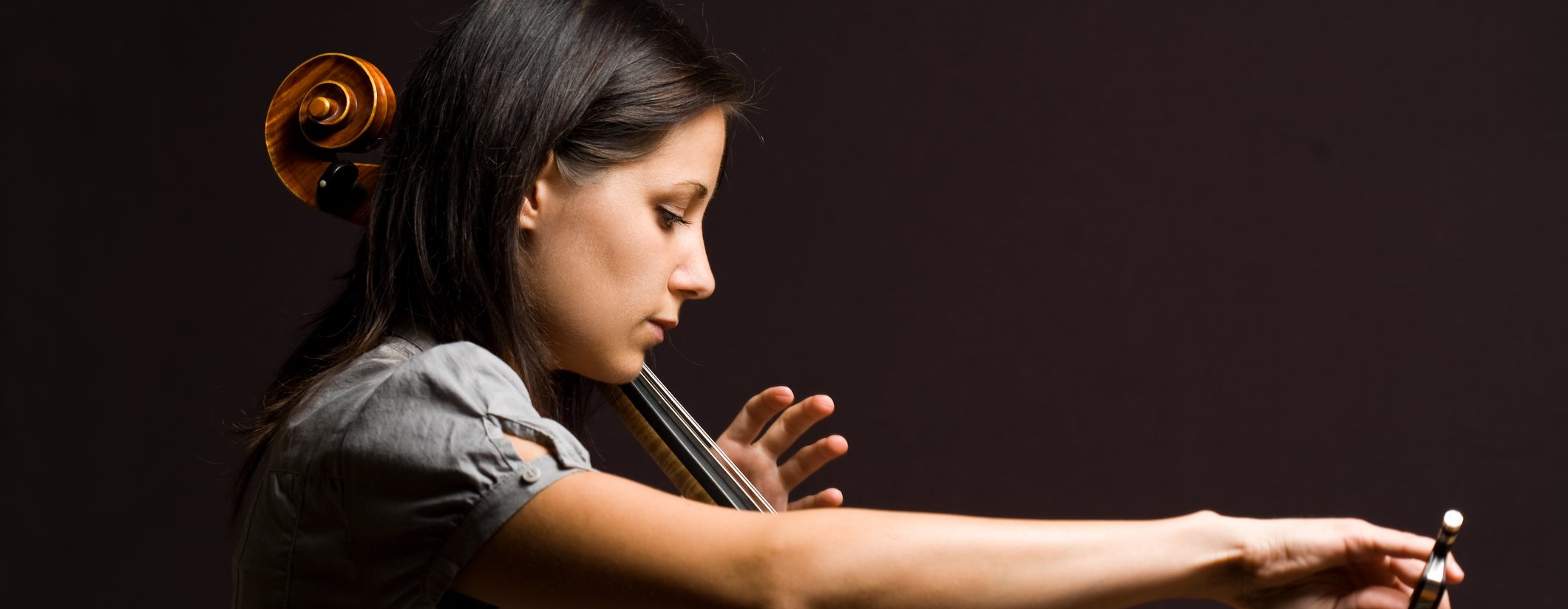 Girl playing cello.